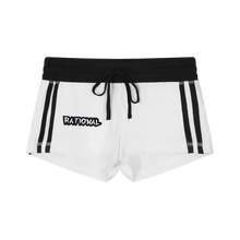 Load image into Gallery viewer, Rational Women's Contrast Stripe Track Shorts

